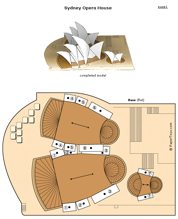 Maqueta Casa de la Ópera de Sídney pg. 1